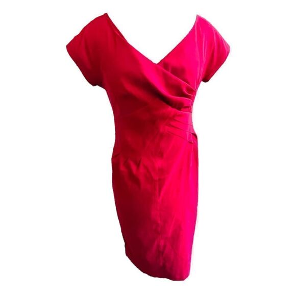 Michael Kors Bright Red Dress Size 4 - Picture 1 of 3